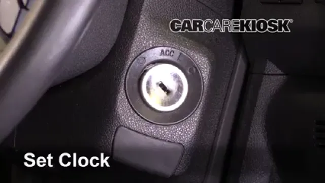 2017 GMC Acadia Limited 3.6L V6 Horloge Régler l'horloge